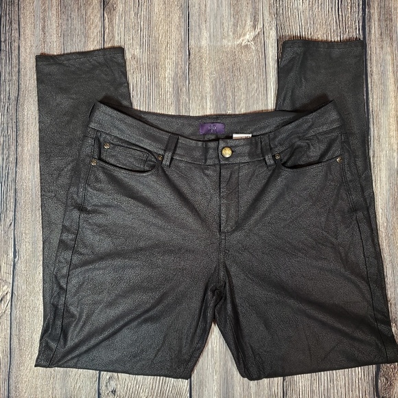 NYDJ Pants - NYDJ black embossed legging size 10 NYDJ Pants - NYDJ black embossed legging size 10